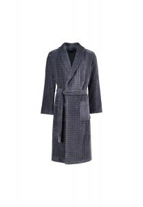 Халаты мужские с шалевым воротником Luxury Home 1716 антрацит - 774 Cawö, серый