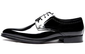 Повседневные кожаные туфли мужские низкие черные Satchi