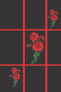 HARD COVER Notebook 6 x 9 inches lined paper , High-Quality Book 200 Pages, Lovely red Design (Independently published)