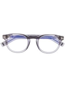 TOM FORD Eyewear очки FT5629B в квадратной оправе, серый