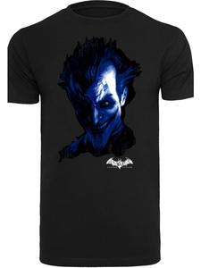 Футболка F4NT4STIC DC Comics Batman Arkham Asylum Joker Face Distress, черный