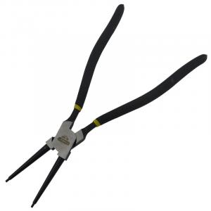 Щипцы для стопорных колец Stanley Отверстие в немецком стиле с прямой горловиной. Щипцы для внутреннего стопорного кольца. Щипцы для стопорных колец. Многофункциональные отверстия с прямой головкой. 13 дюймов 84-365-23