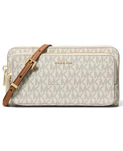 Сумка через плечо Michael Kors Jet Set Small Continental Michael Kors, Vanilla/acorn