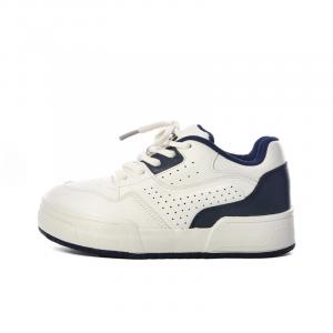 PIPI PURPLE Женские низкие скейтерские кеды бежево-голубые, цвет Beige Blue