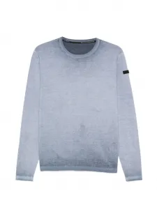 Джемпер с длинными рукавами и круглым вырезом Rrd, синий