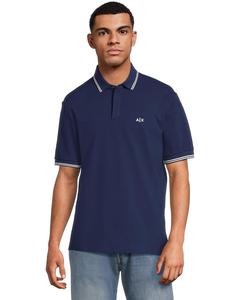 Мужская поло Armani Exchange Essential Logo, Beacon Blue