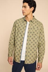 Рубашка с цветочным принтом Daisy White Stuff, зеленый