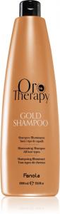 Шампунь Orotherapy Gold с аргановым маслом Fanola, 1000 мл