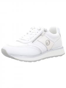 Tamaris Классические туфли на шнуровке белого цвета