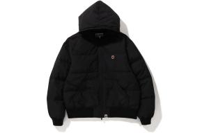 BAPE One Point Hoodie Пуховик Осень-Зима 22 A Bathing Ape, оранжевый