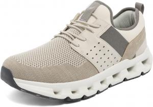 Мужские кроссовки Nautica для бега, спортивные, модные, с шнуровкой, мягкие для тренировок, тенниса - с амортизацией, дышащие, легкие и удобные, Off White Zer