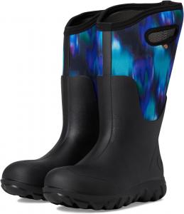 Ботинки Bogs Women's Classic Seamless Tall - Northern Lights, Black Multi