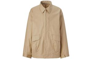 Куртка Uniqlo U Oversized Utility, 32 бежевый