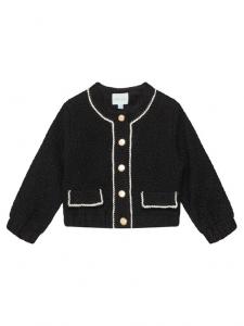 Демисезонная куртка regular fit 5843 Abel & Lula, черный