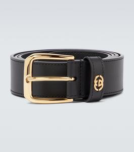 Кожаный ремень Gucci, черный
