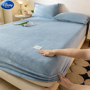 Disney Простыня 200х220 см из молочного вельвета, цвет Van Star Blue