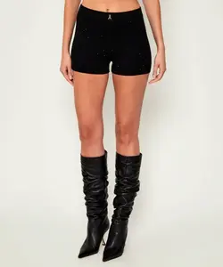 Шорты Skinny fit Patrizia Pepe, черный