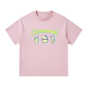 Футболка Unisex CINNAMOROLL Yugui Dog Sanrio, розовый