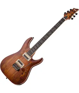 Электрогитара Schecter C-1 Exotic Spalted Maple, сатиновый натуральный винтажный берст