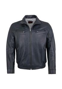 Куртка Mark Maddox Leather jacket, Navy/Dark Blue
