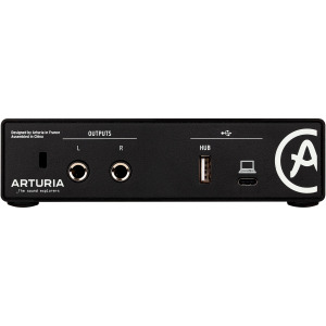 Аудиоинтерфейс USB Arturia MiniFuse 1, черный