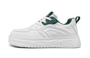 HLA Низкие скейтерские кроссовки мужские бело-зеленые, цвет White Green