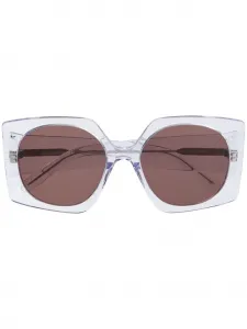 Массивные солнцезащитные очки Courrèges, нейтральный