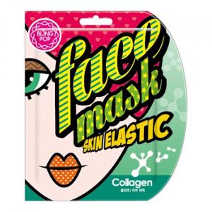 Маска для лица коллагеновая для упругой кожи Bling Pop, 25 мл