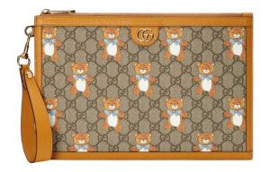 GUCCI Кожаная сумка-клатч для совместной работы