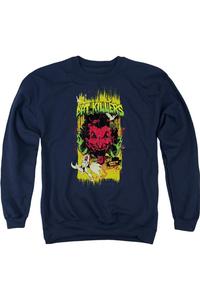 Толстовка Batman Bat Killers 2 для взрослых с круглым вырезом Gildan, темно-синий