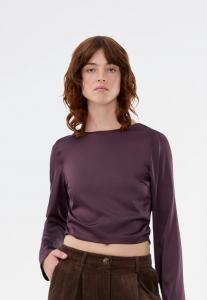 Блуза Modström TAILOR TOP, Winter Bloom/Berry