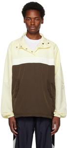 Бежевый и коричневый пиджак Cinema Kijun