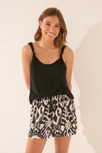 Пижамные шорты Women'Secret, черный