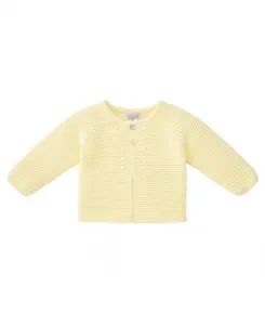 Детский хлопковый кардиган для мальчиков. Paz Rodriguez, желтый
