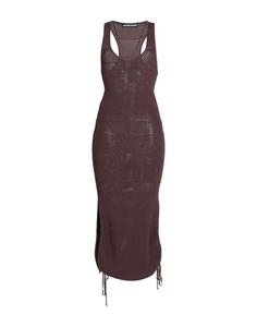 Платье Andreādamo, темно-коричневый