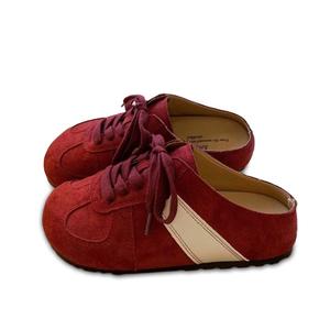 Сандалии с закрытым носком женские GULIA, Retro Red White