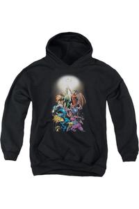 Толстовка Green Lantern Gl New Guardians #1 с капюшоном для молодежи Gildan