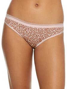Простое женское хлопковое бикини Bare на каждый день, цвет Rose Animal