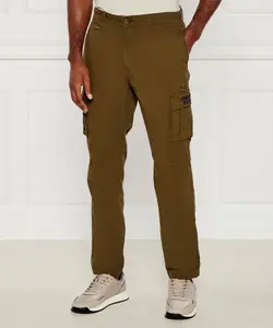 Брюки-Карго Slim fit Aeronautica Militare, зеленый