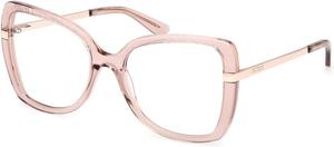 GUESS Унисекс солнцезащитные очки, Shiny Beige/Shiny Rose Gold