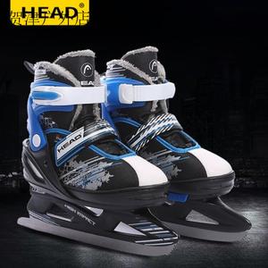 HEAD OVER HEELS детские регулируемые коньки для фигурного катания, H7 Blue, с сумкой, размер M [26-31], длина стопы 15-18 см