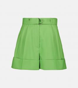 Шорты из чистой шерсти Miu Miu, Mela