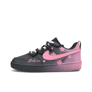 Детские скейтерские кроссовки Court Borough для младших школьников Nike, черный