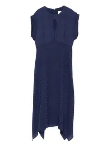Асимметричное платье миди Inaia Ba&Sh, синий