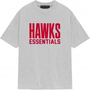 Футболка hawks Fear Of God Essentials, серый