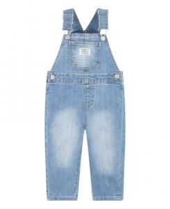 Джинсовые комбинезоны для маленьких мальчиков и девочек Levi'S, синий
