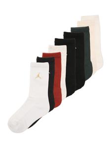 Jordan Носки в цвете экрю, светло-бежевые, светло-зеленые, черные, белые
