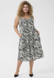 Повседневное платье CAISY AMI PRINTED Kaffe Curve, черный