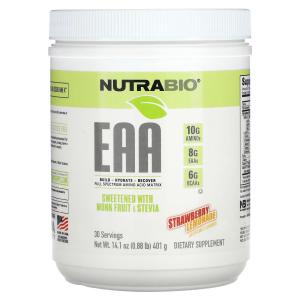 Добавка NutraBio EAA Strawberry Lemonade, 401 г