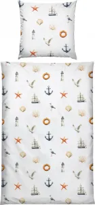 Комплект постельного белья , цветной, 1x 135x200 см + 1x 80x80 см Erwin Müller